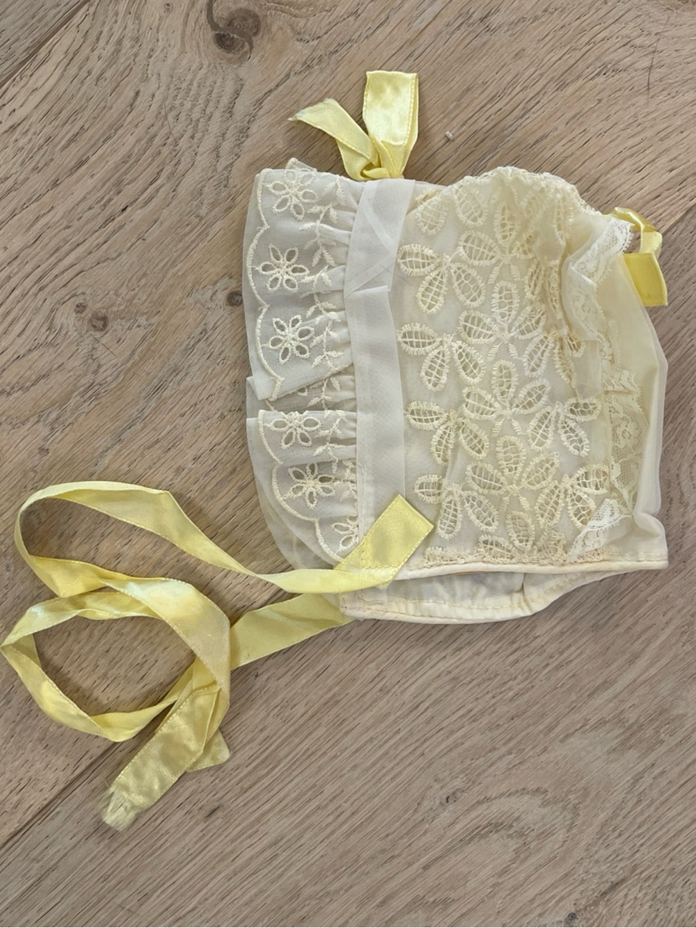 VTG Sears Baby bonnet size infant
